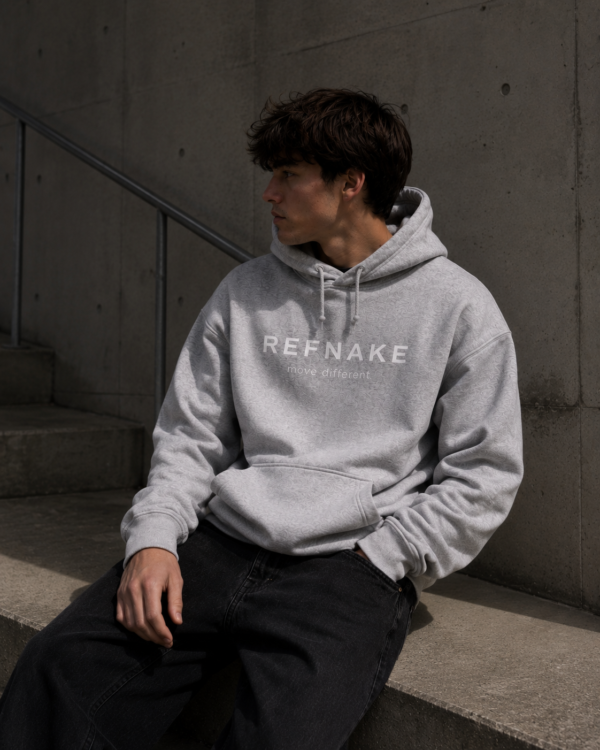 REFNAKE Core Hoodie — Grey