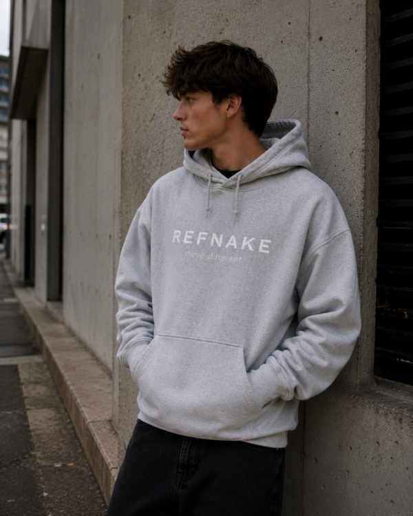 REFNAKE Core Hoodie — Grey