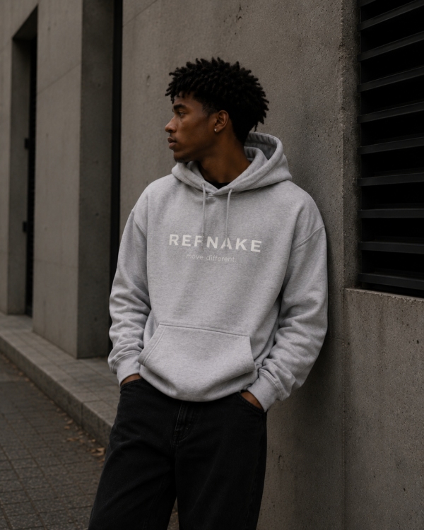 REFNAKE Core Hoodie — Grey