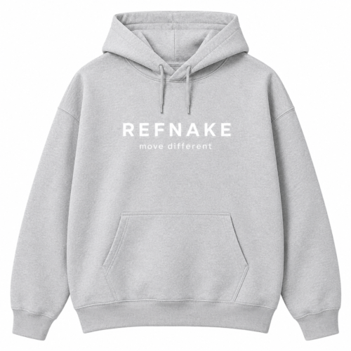 REFNAKE Core Hoodie — Grey