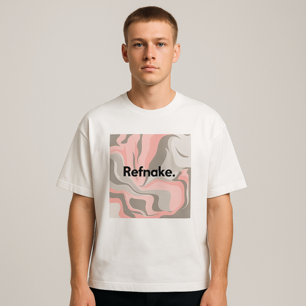 20250822_1223_Model in Oversized T-Shirt_remix_01k38msm7nfjatkvfj95kkvyjs Oversized White Camo T-Shirt